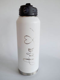 Engraved Polar Camel 32oz White Water Bottle - Sunny Box