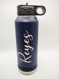 Engraved Polar Camel 32oz Water Bottle Navy - Sunny Box