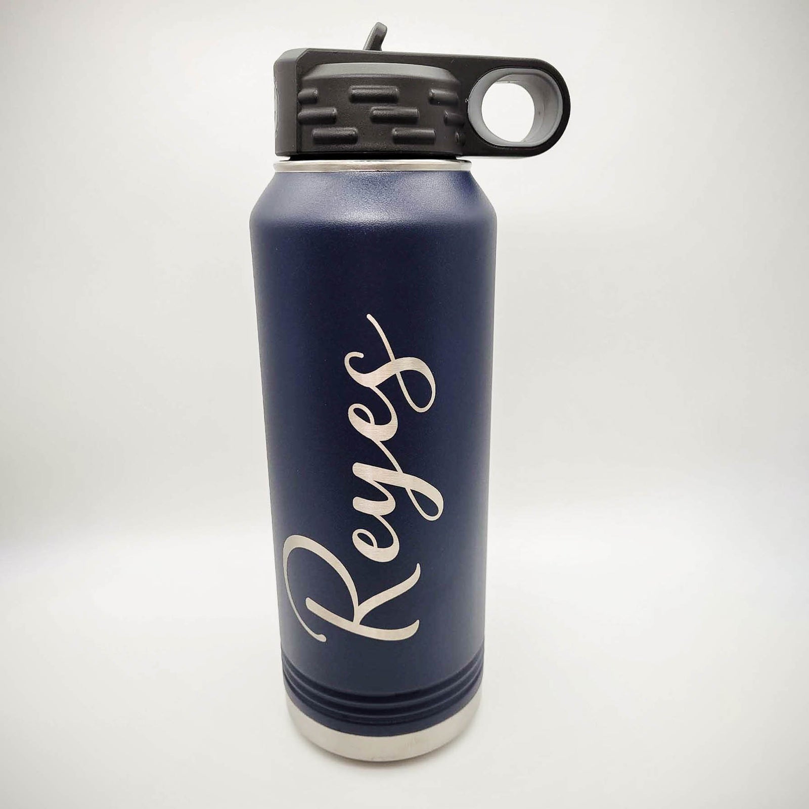Engraved Polar Camel 32oz Water Bottle Navy - Sunny Box