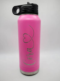 Engraved Polar Camel 32oz Water Bottle Pink - Sunny Box