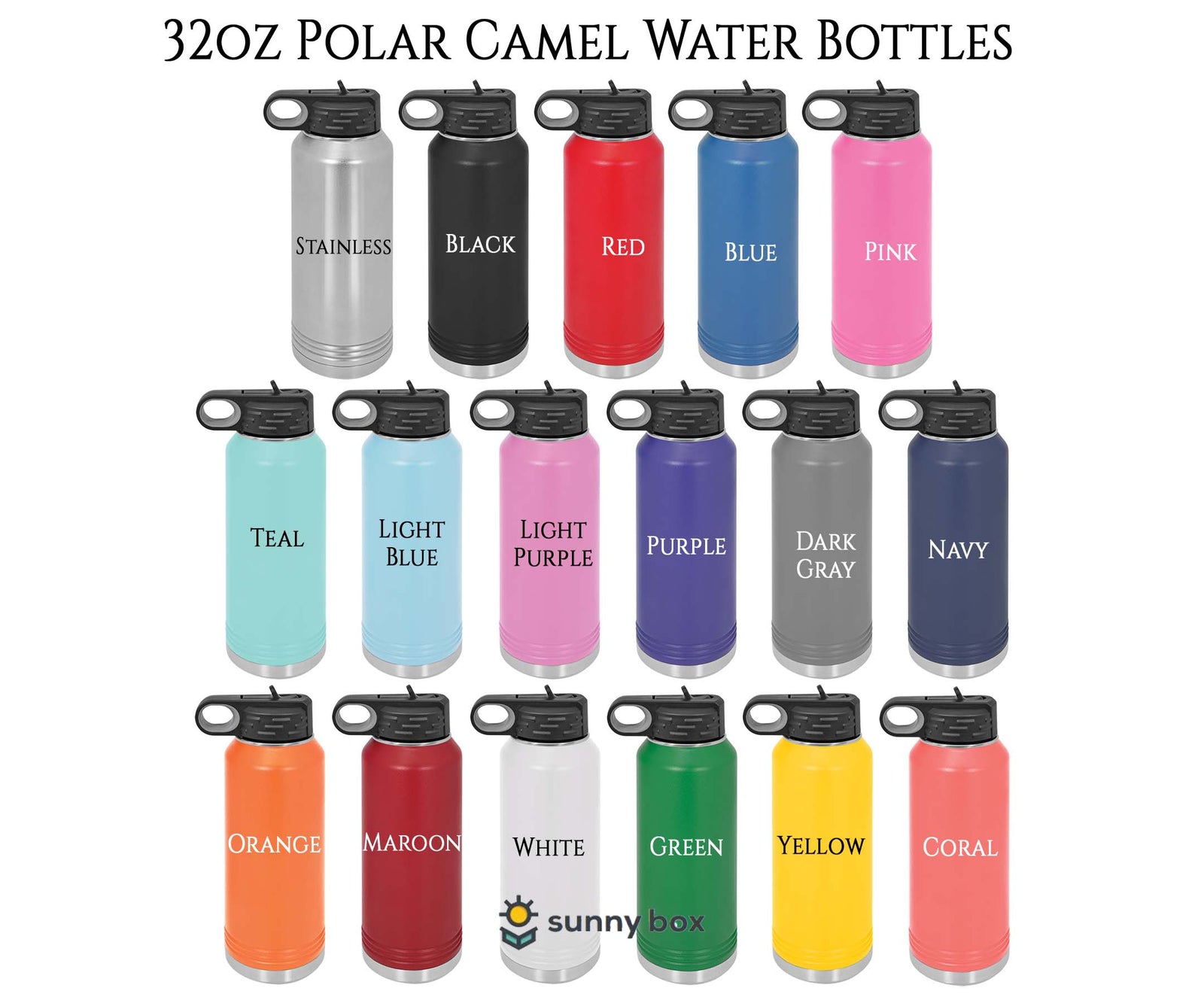 Custom Team Polar Camel Water Bottle 30oz - Central Florida Soccer