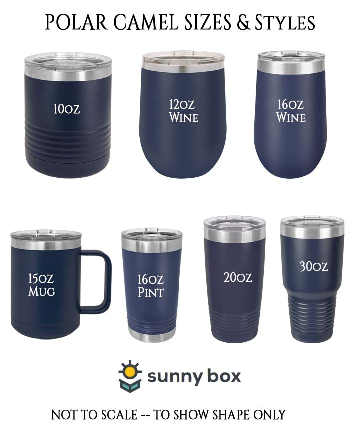 Polar Camel Drinkware Sizes Sunny Box