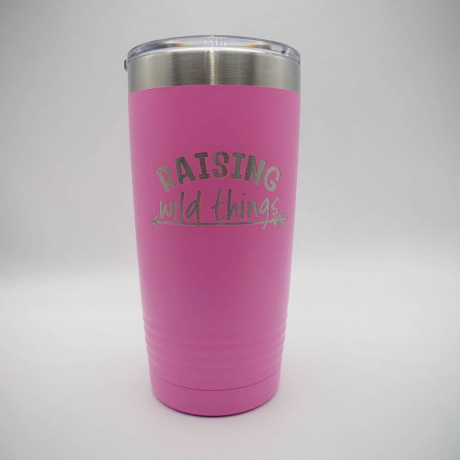 Raising Wild Things Engraved Polar Camel Tumbler