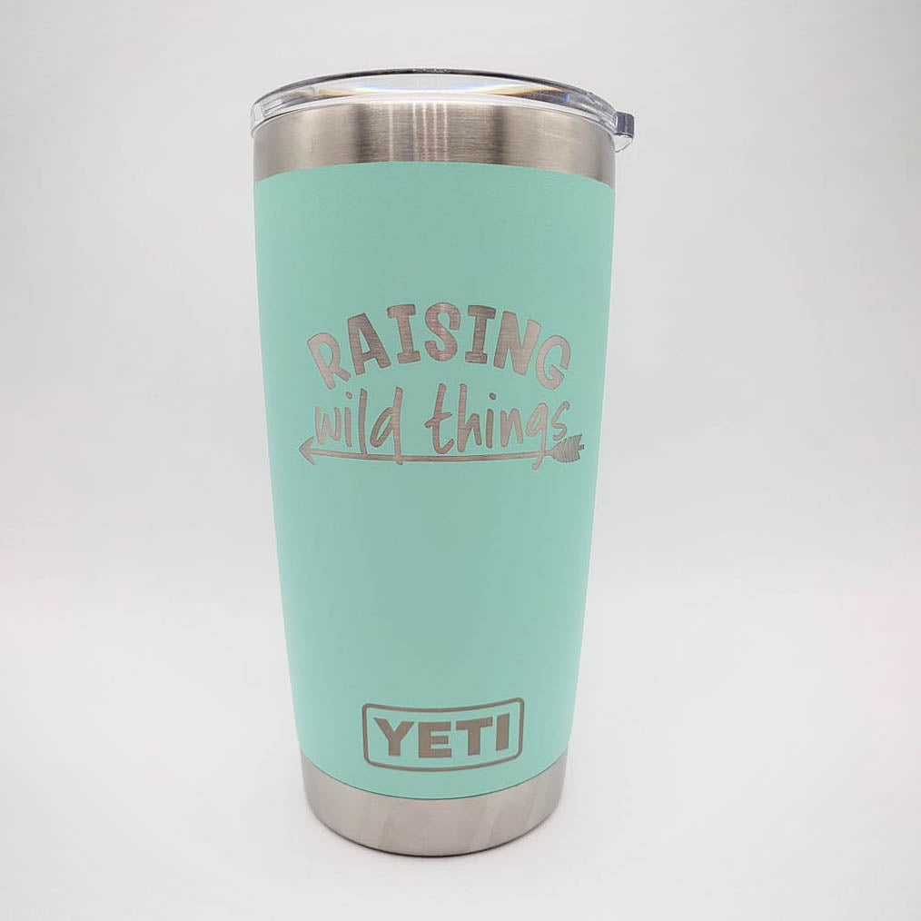 Raising Wild Things Engraved YETI Tumbler