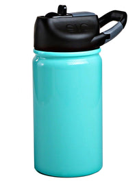 Engraved 12oz Lil SIC Water Bottle Seafoam Blue - Sunny Box