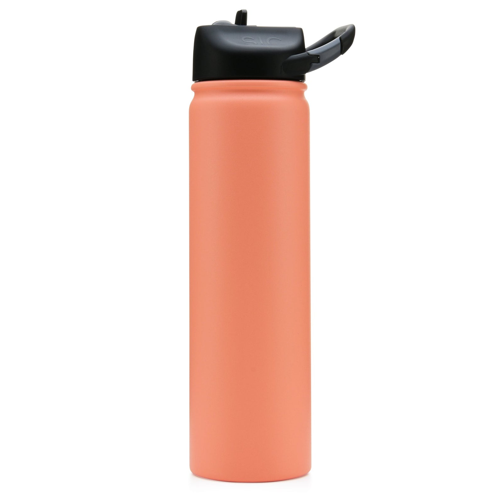 Engraved 27oz SIC Water Bottle Coral Matte Sunny Box