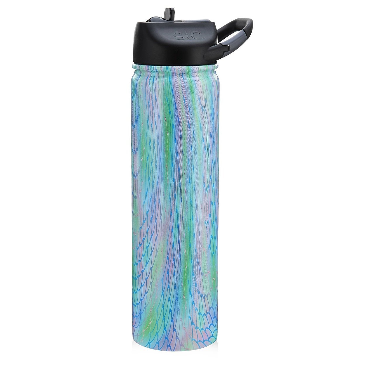 Engraved 27oz SIC Water Bottle Mermaid Scales - Sunny Box
