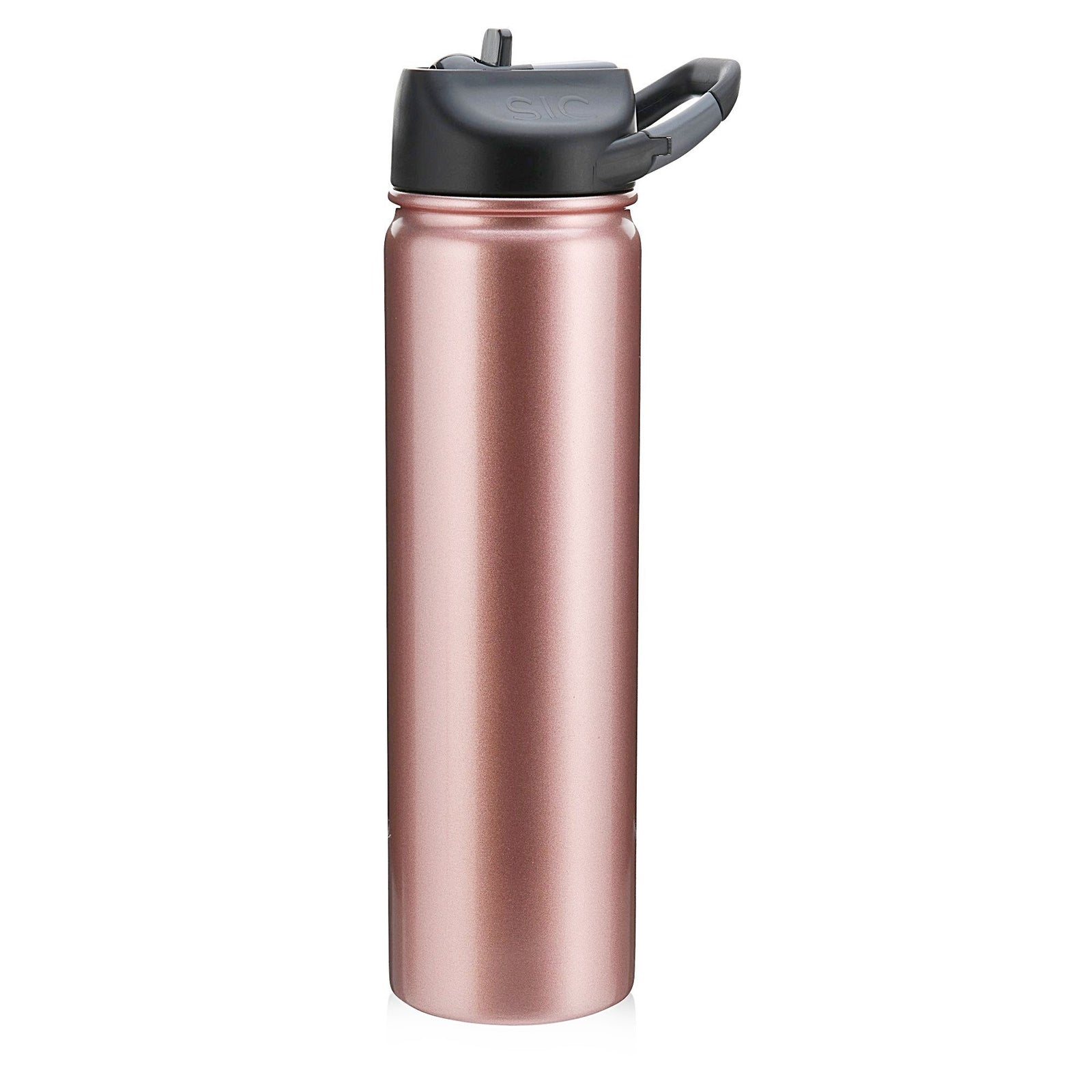 Engraved 27oz SIC Water Bottle Rose Gold Glitter - Sunny box