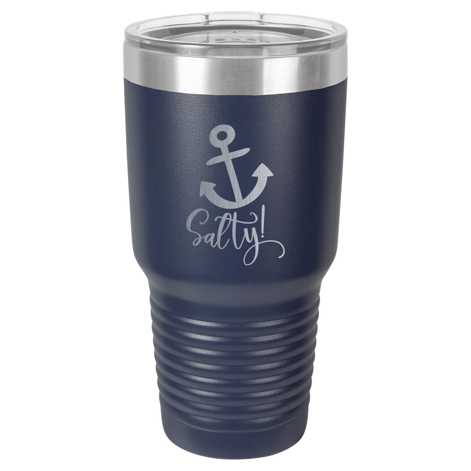 Salty Anchor - Engraved Polar Camel Tumbler