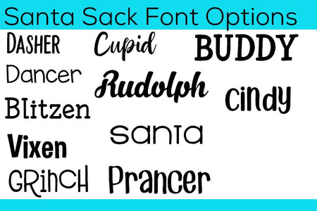 Personalized Santa Sack