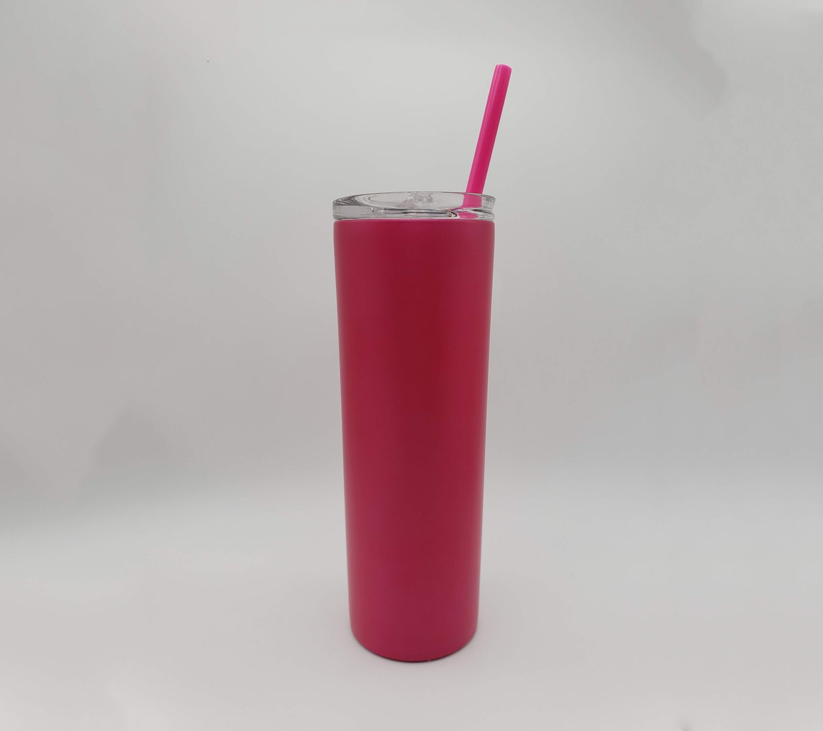 Engraved 20oz Skinny Tumbler Metallic Pink - Sunny Box