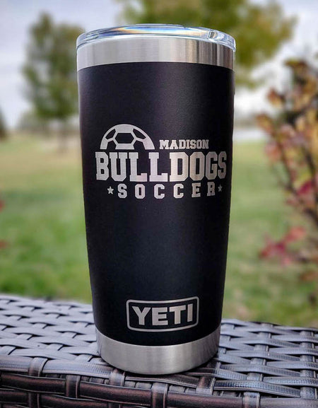 Soccer School Mascot - Engraved YETI Tumbler