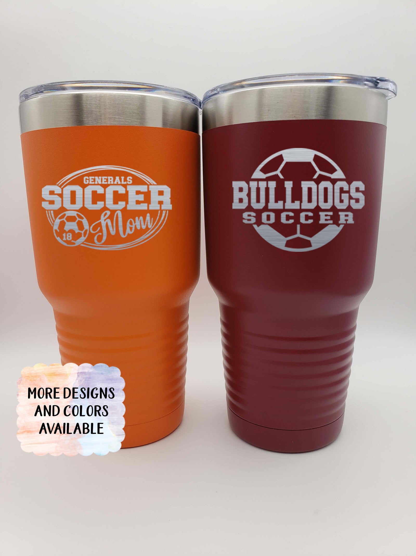 Soccer Personalized Insulated 17 oz. Water Bottle