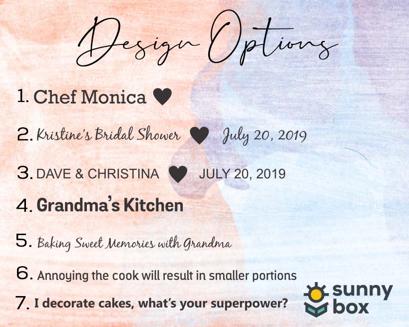 Personalized Engraved Spatula