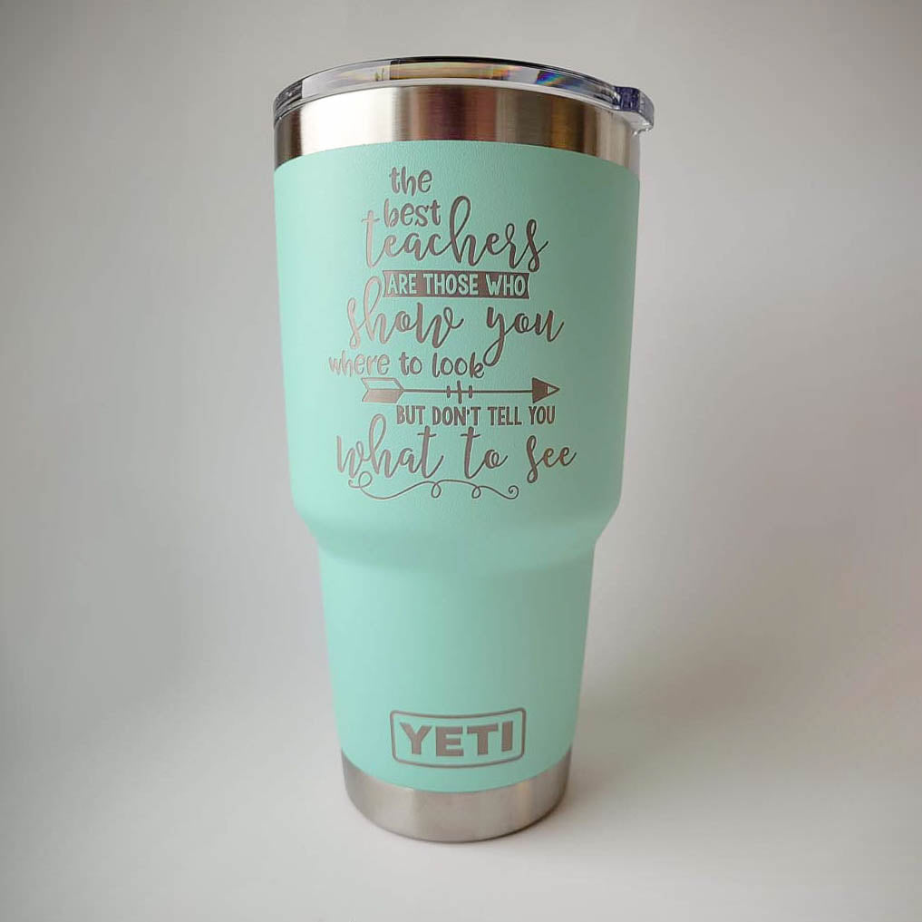 Personalized TEACHER YETI 30oz / 20oz Tumbler for School Librarian / Laser  Engraved Art Teacher Christmas Gift / Music Teacher Cup With Lid 
