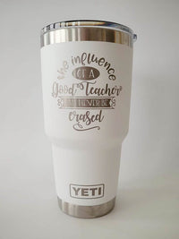 The Influence of a Good Teacher - Engraved YETI Tumbler2
