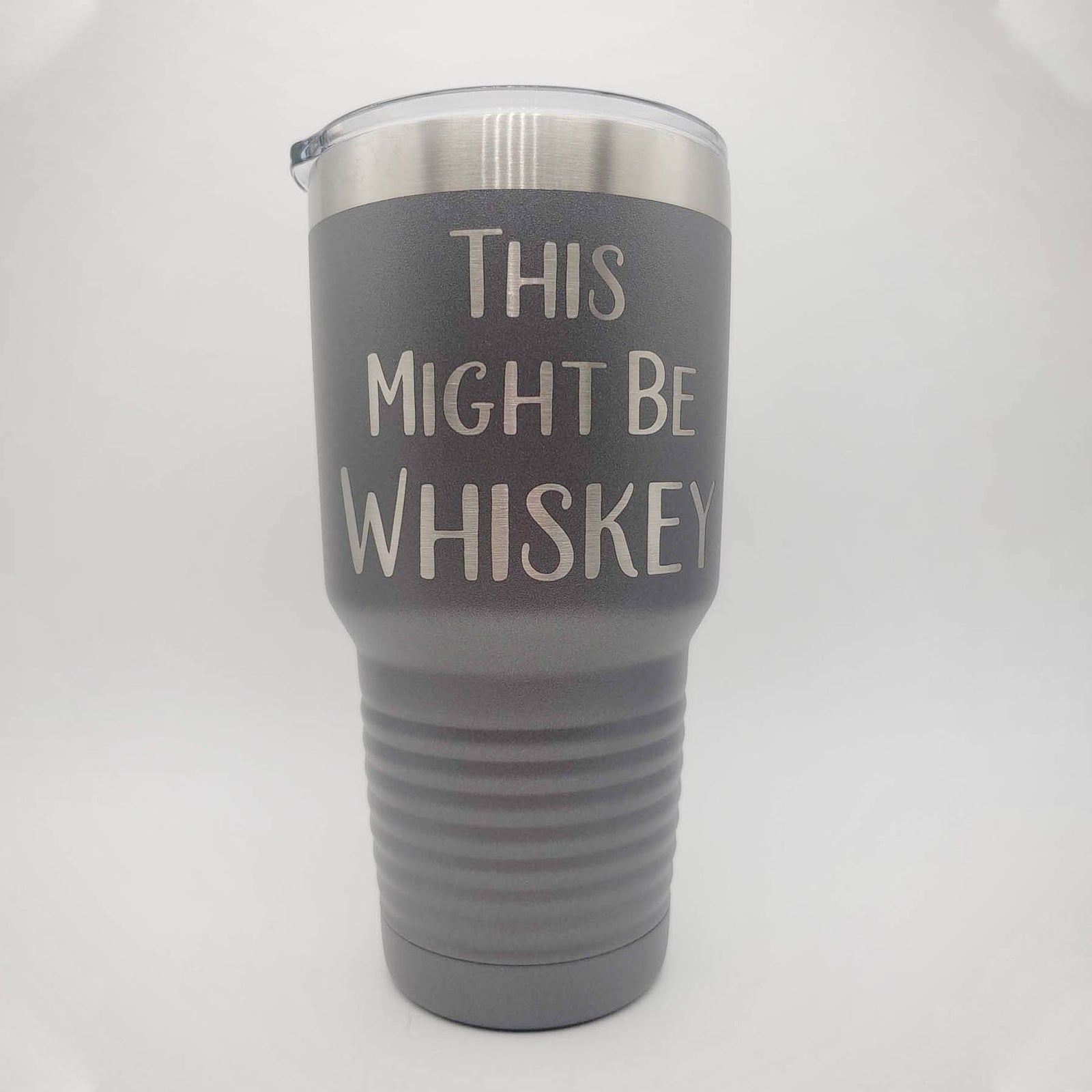 This Might Be Whiskey - Engraved Polar Camel Tumbler
