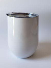 Engraved 9oz Wine Tumbler White - Sunny Box