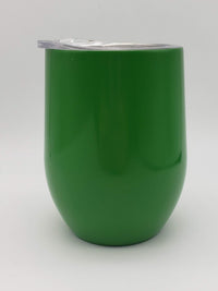 Engraved 9oz Wine Tumbler Green - Sunny Box
