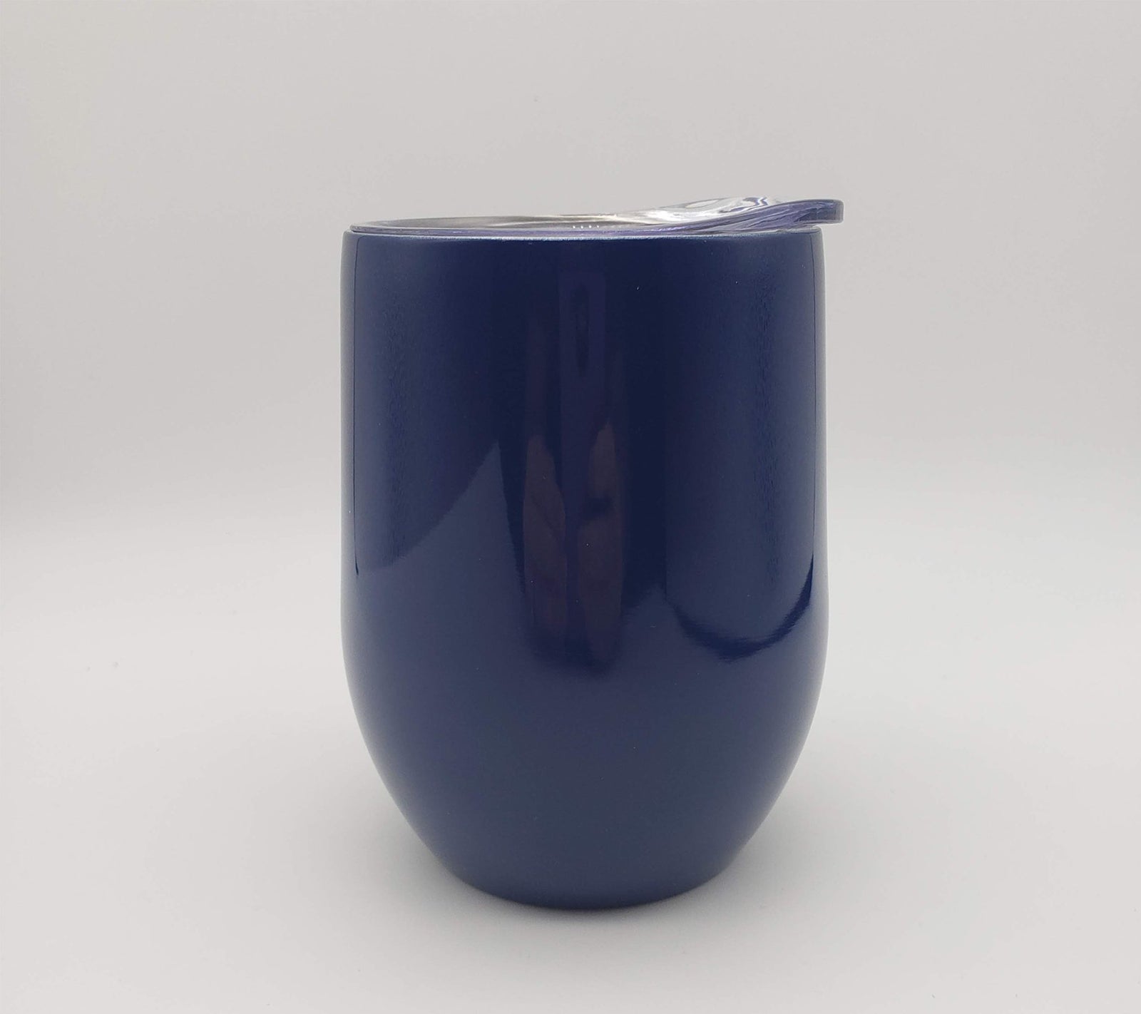 Engraved 9oz Wine Tumbler Navy - Sunny Box