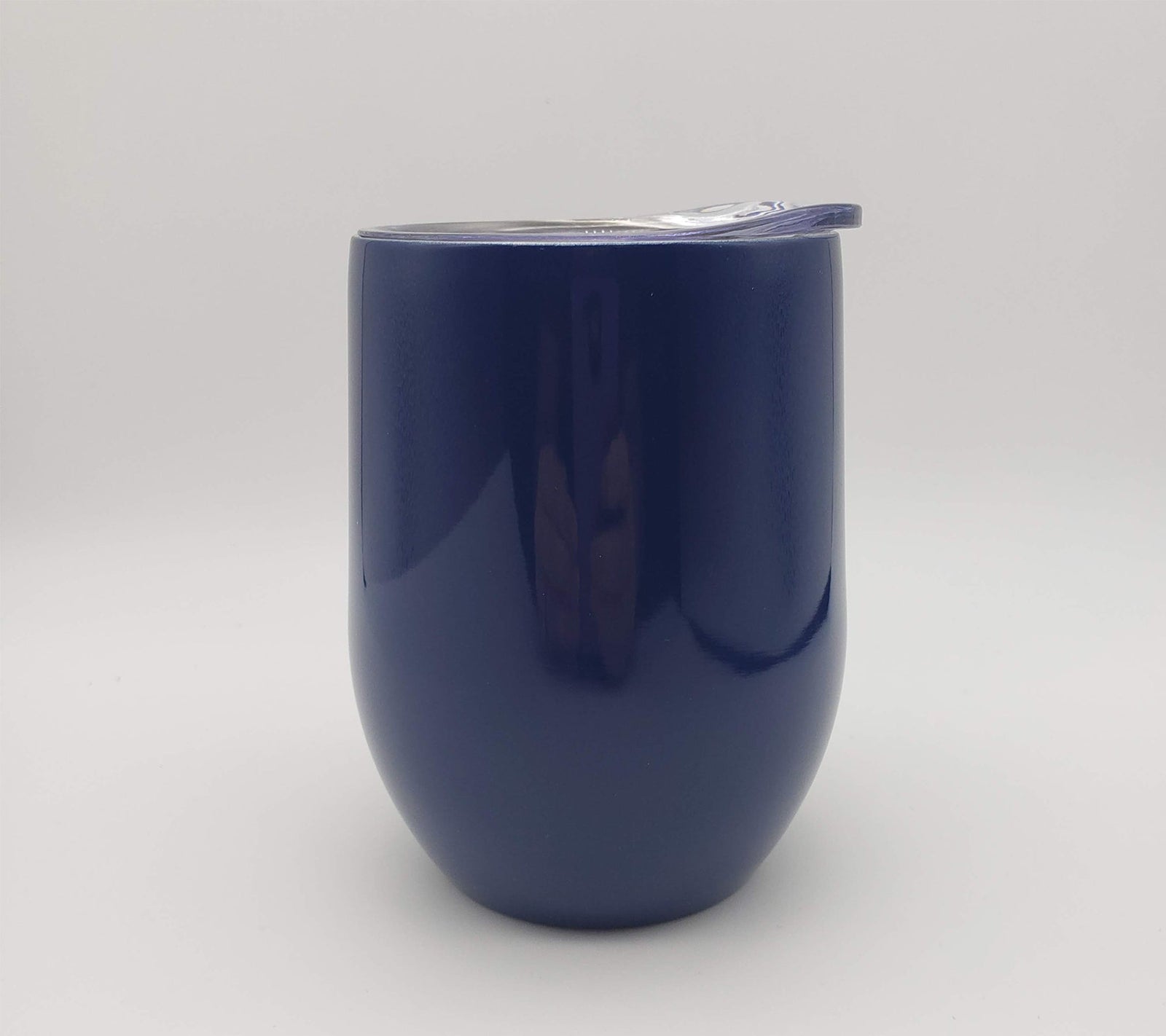 Engraved 9oz Wine Tumbler Navy - Sunny Box