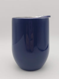 Engraved 9oz Wine Tumbler Navy - Sunny Box