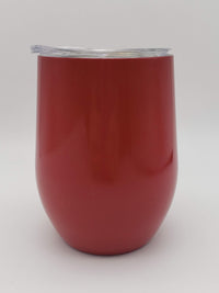 Engraved 9oz Wine Tumbler Red - Sunny Box
