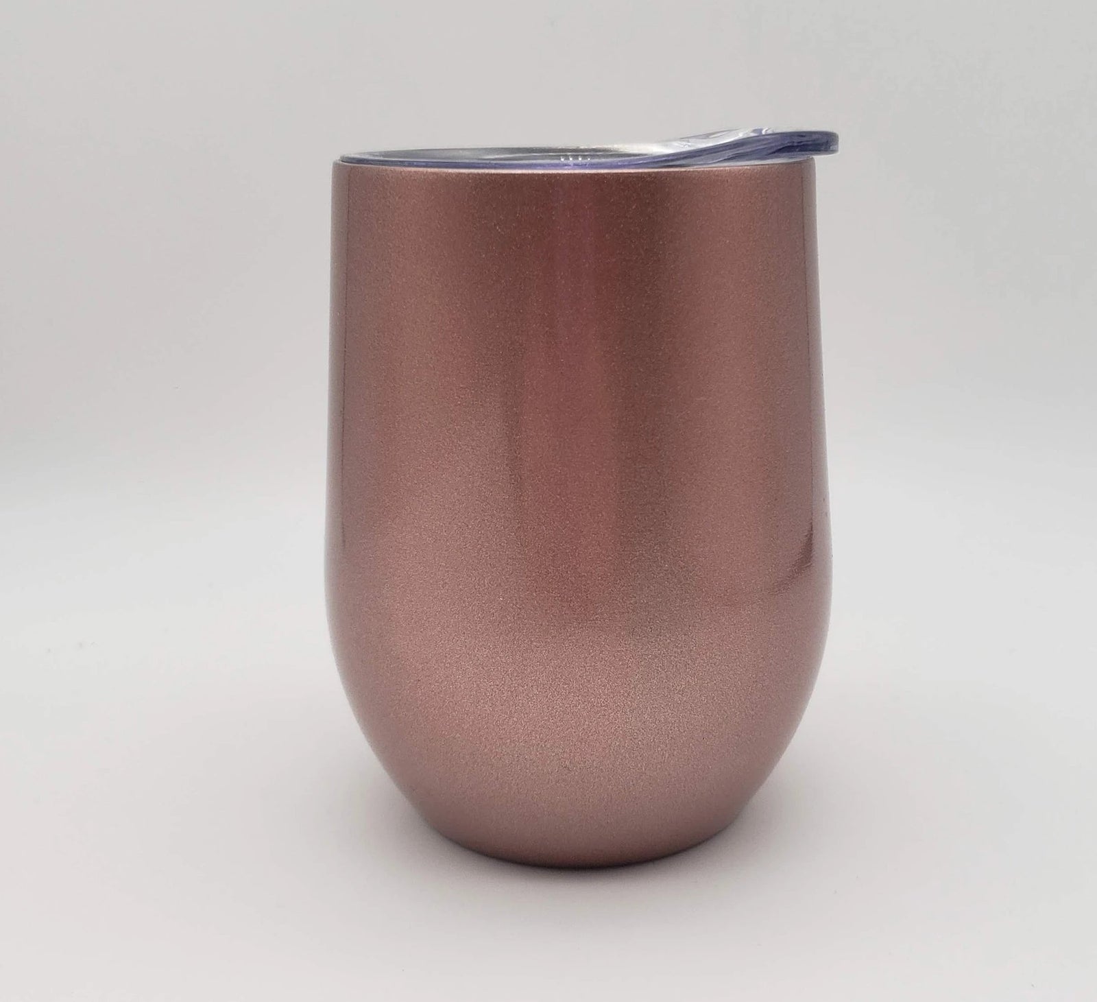 Engraved 9oz Wine Tumbler Rose Gold - Sunny Box