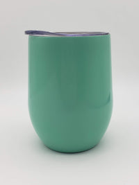 Engraved 9oz Wine Tumbler Seafoam - Sunny Box