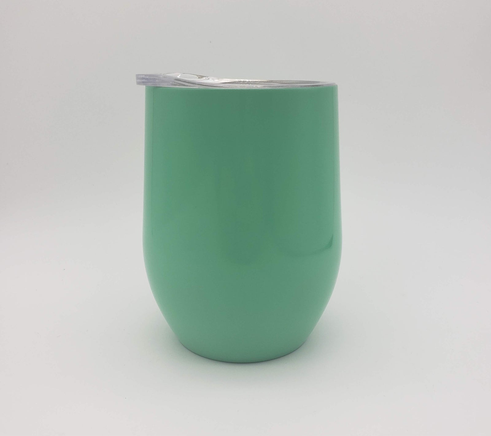 Engraved 9oz Stainless Steel Wine Tumbler Turquoise - Sunny Box