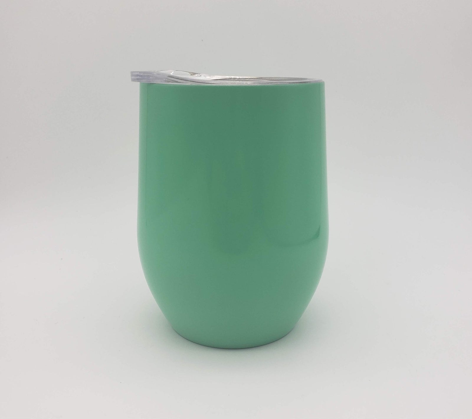 Engraved 9oz Stainless Steel Wine Tumbler Turquoise - Sunny Box