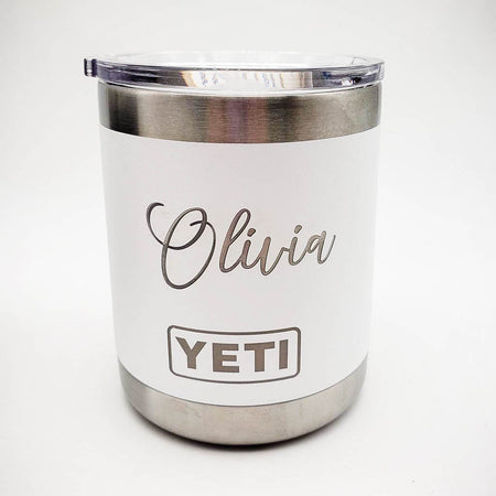 Laser Engraved Authentic Yeti Rambler 16 Oz. COLSTER TALL Can