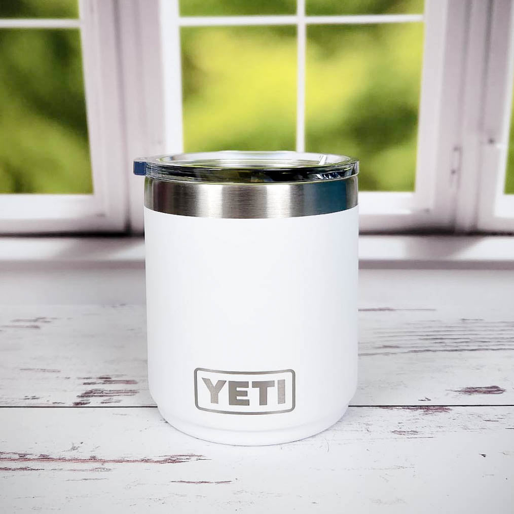 Personalized Engraved YETI Lowball Tumbler – Sunny Box