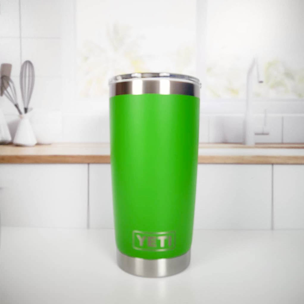 YETI-20-oz-olive-green-stainless-steel-tumbler-laser-engraved-personalized-logo-lazerworx