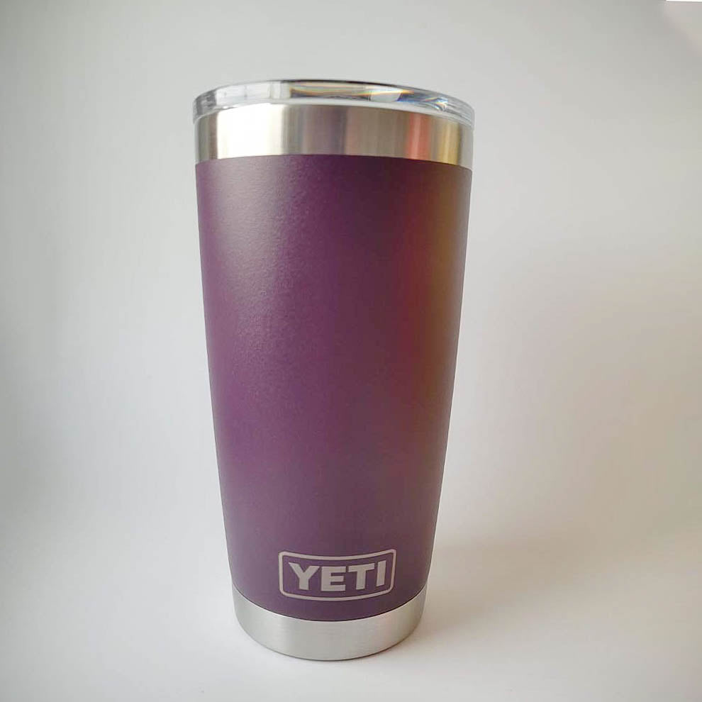 Being A Mom Is Ruff - Dog Mom Engraved YETI Tumbler