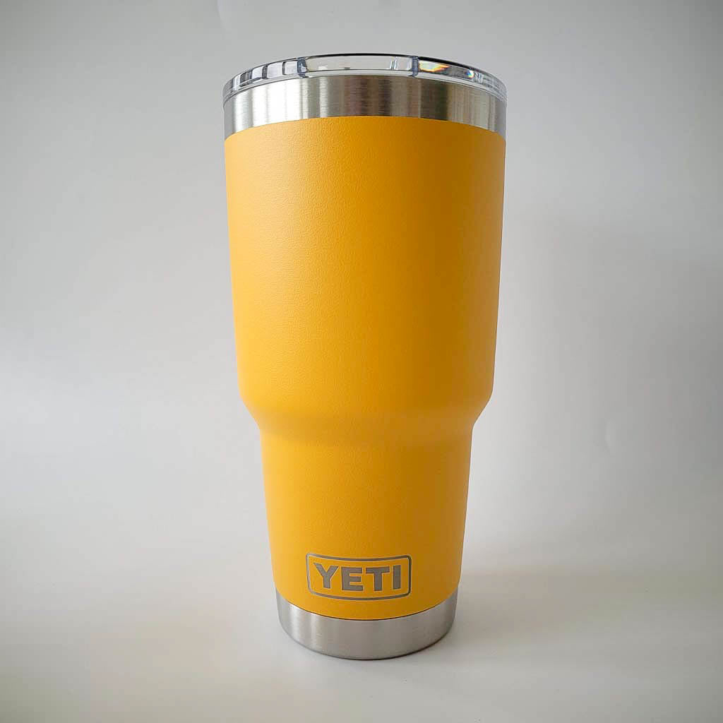 Living Life by the Seams - Custom Engraved Baseball YETI Tumbler – Sunny Box