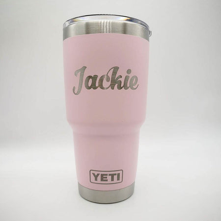 We have some tumblers and bottles available in Yeti's new Power Pink color.  Grab them while they last! 🩷